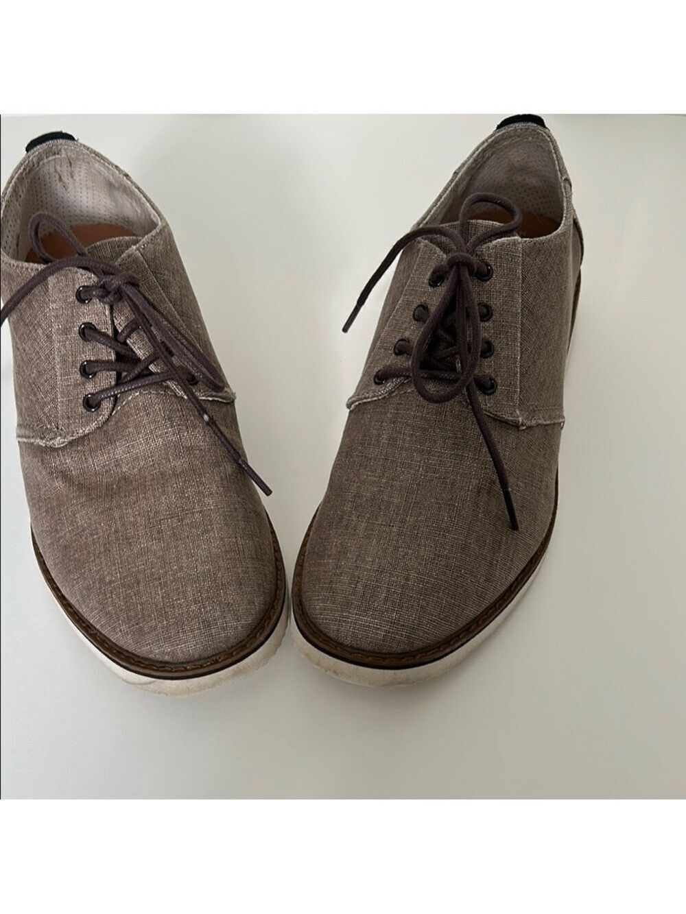 Toms  Preston Men’s Lace Up Canvas Oxfords